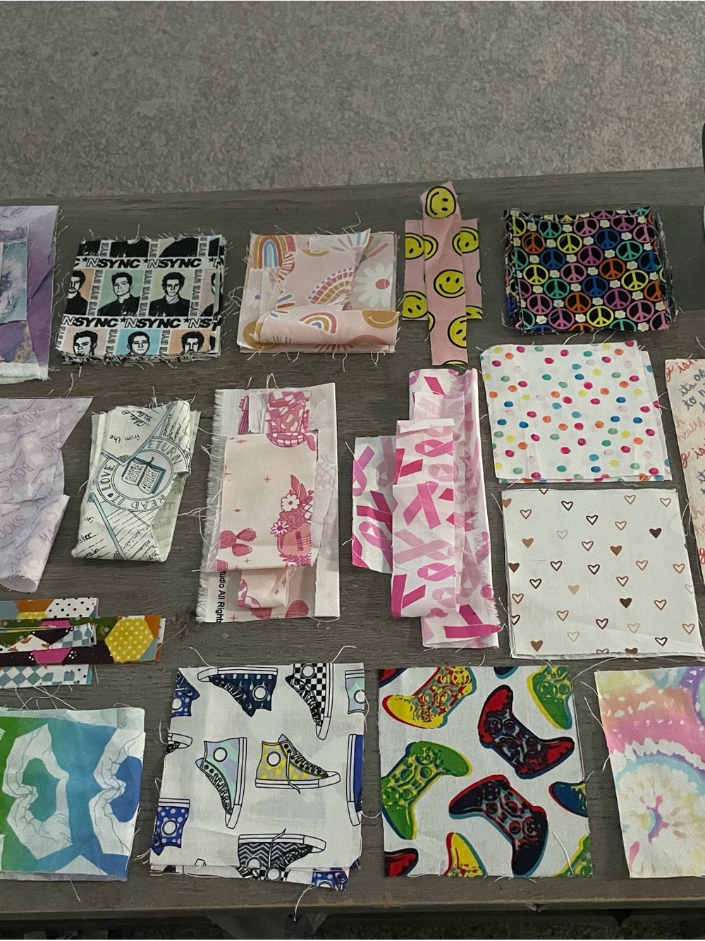 Mixed Print Scrap Fabric Bundle